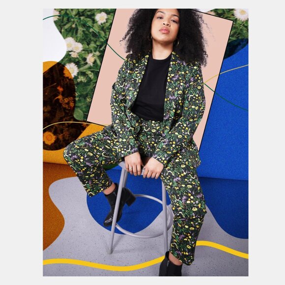 WILDFANG - Floral Enpower Blazer - Picture 2 of 10